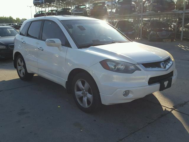 5J8TB18278A006971 - 2008 ACURA RDX WHITE photo 1