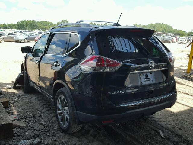 5N1AT2MV0FC884280 - 2015 NISSAN ROGUE S BLACK photo 3