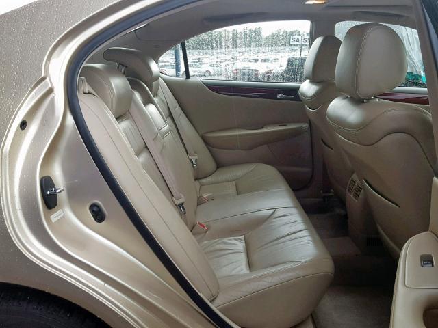 JTHBF30G820073172 - 2002 LEXUS ES 300 GOLD photo 6