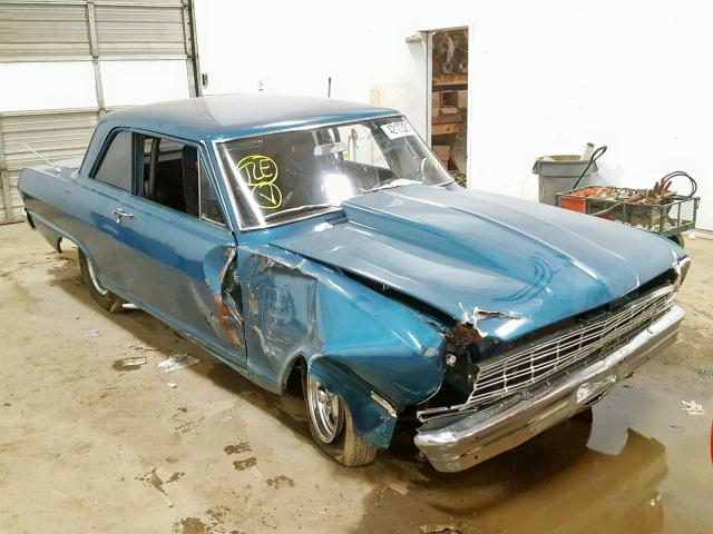 40411N250431 - 1964 CHEVROLET NOVA BLUE photo 1