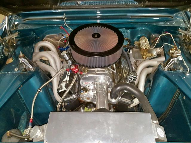 40411N250431 - 1964 CHEVROLET NOVA BLUE photo 7