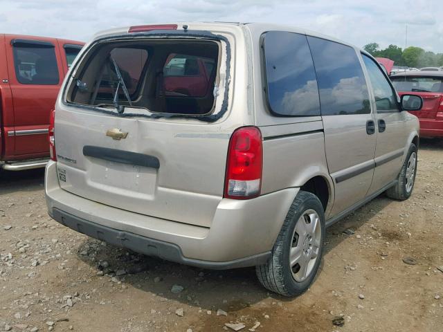 1GNDU23W98D173030 - 2008 CHEVROLET UPLANDER L 棕色 照片 4