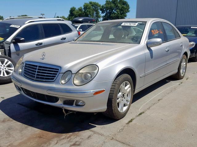 WDBUF56J96A774486 - 2006 MERCEDES-BENZ E 350 SILVER photo 2