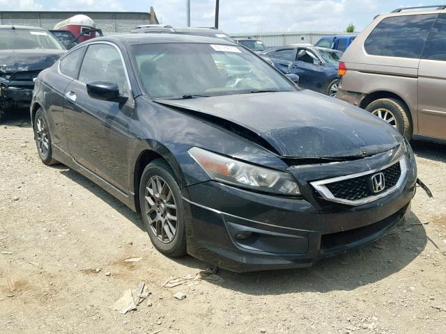 1HGCS2B88AA002534 - 2010 HONDA ACCORD EXL BLACK photo 1