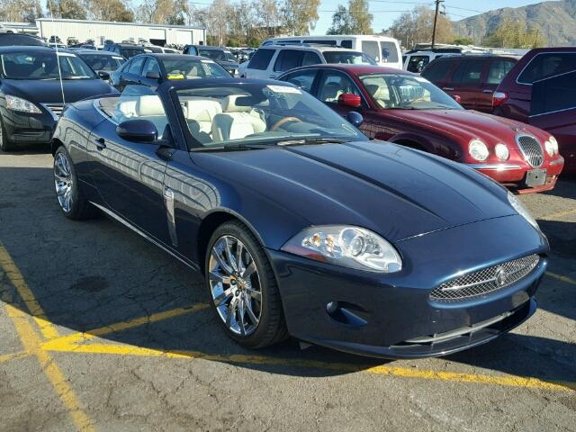 SAJWA44B275B07420 - 2007 JAGUAR XK BLUE photo 1