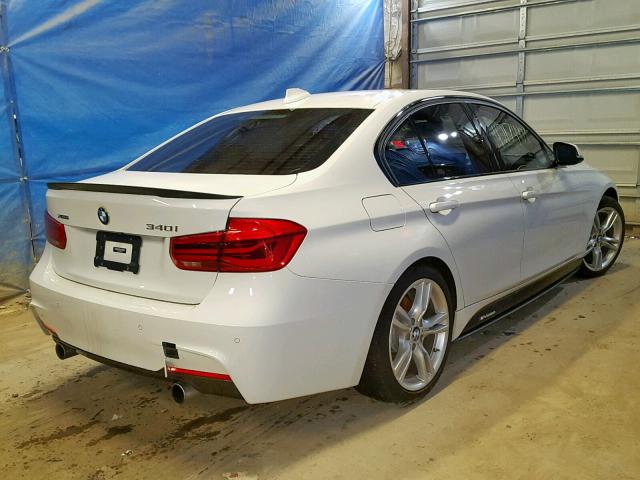 WBA8B7C58GK703046 - 2016 BMW 340 XI WHITE photo 4