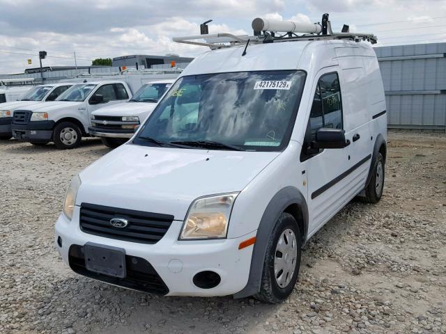 NM0LS7BNXDT135321 - 2013 FORD TRANSIT CO WHITE photo 2