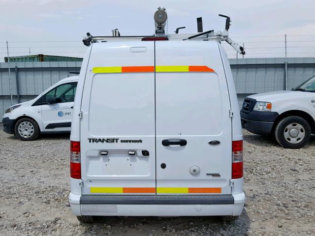 NM0LS7BNXDT135321 - 2013 FORD TRANSIT CO WHITE photo 6