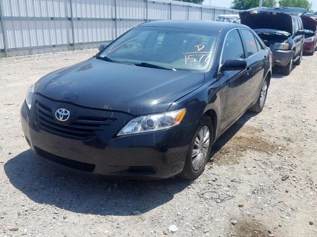 4T4BE46K07R011577 - 2007 TOYOTA CAMRY NEW BLACK photo 2