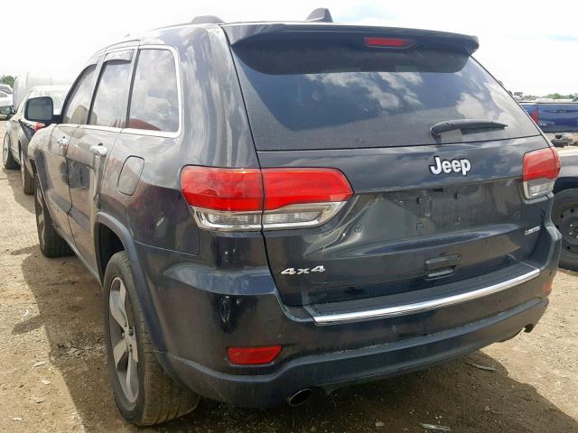 1C4RJFBG1EC569169 - 2014 JEEP GRAND CHER BLACK photo 3