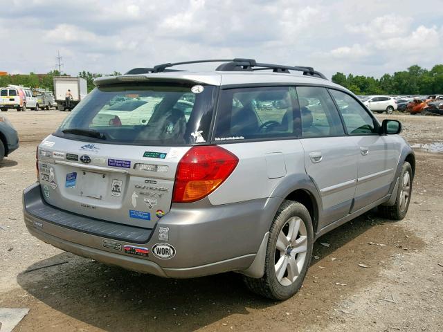 4S4BP67C464301732 - 2006 SUBARU LEGACY OUT GRAY photo 4