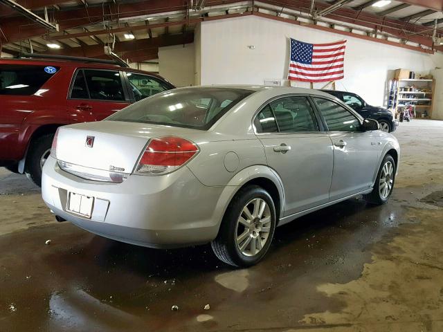 1G8ZR57589F195748 - 2009 SATURN AURA GREEN SILVER photo 4