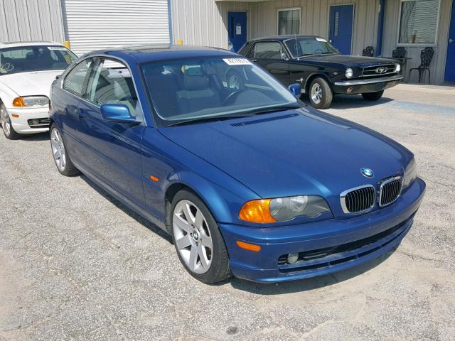 WBABN33431JW48922 - 2001 BMW 325 CI BLUE photo 1