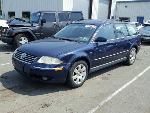 WVWYH63B72E208796 - 2002 VOLKSWAGEN PASSAT GLX 蓝色 照片 2