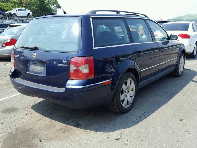 WVWYH63B72E208796 - 2002 VOLKSWAGEN PASSAT GLX 蓝色 照片 4