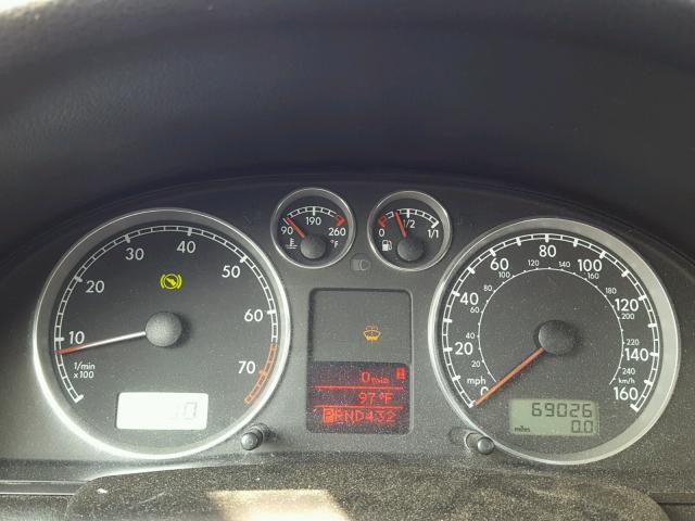 WVWYH63B72E208796 - 2002 VOLKSWAGEN PASSAT GLX 蓝色 照片 8