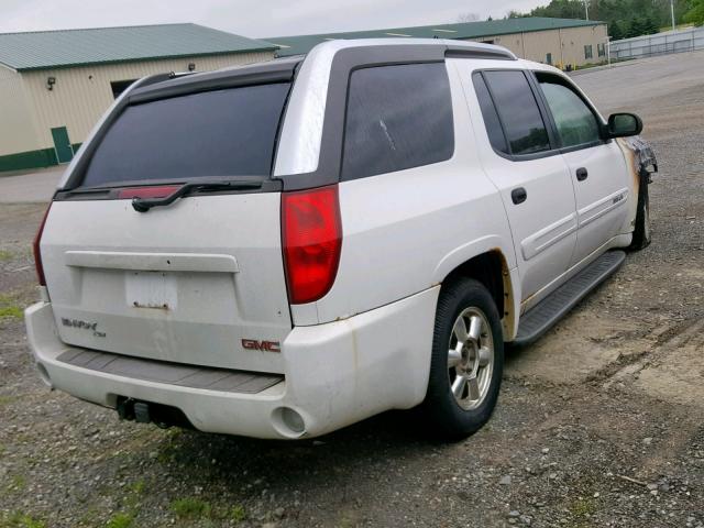 1GKET12S846168199 - 2004 GMC ENVOY XUV WHITE photo 4