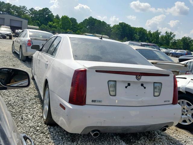 1G6DC67A250179534 - 2005 CADILLAC STS WHITE photo 3