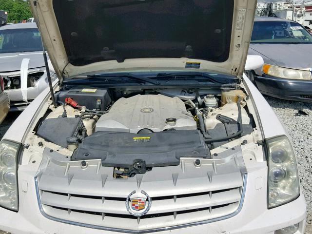 1G6DC67A250179534 - 2005 CADILLAC STS WHITE photo 7
