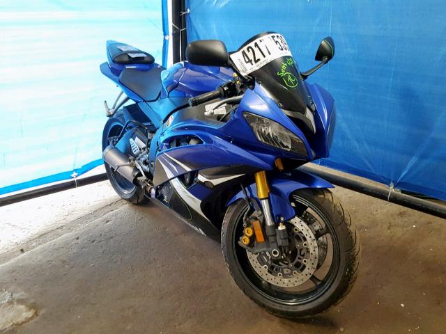 JYARJ16N88A000178 - 2008 YAMAHA YZFR6 BLUE photo 1