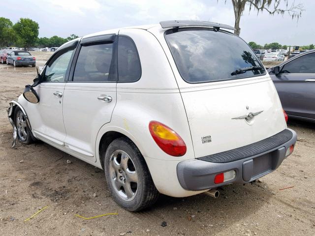 3C8FY68B82T279245 - 2002 CHRYSLER PT CRUISER WHITE photo 3