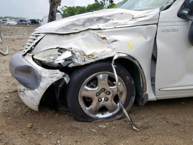 3C8FY68B82T279245 - 2002 CHRYSLER PT CRUISER WHITE photo 9