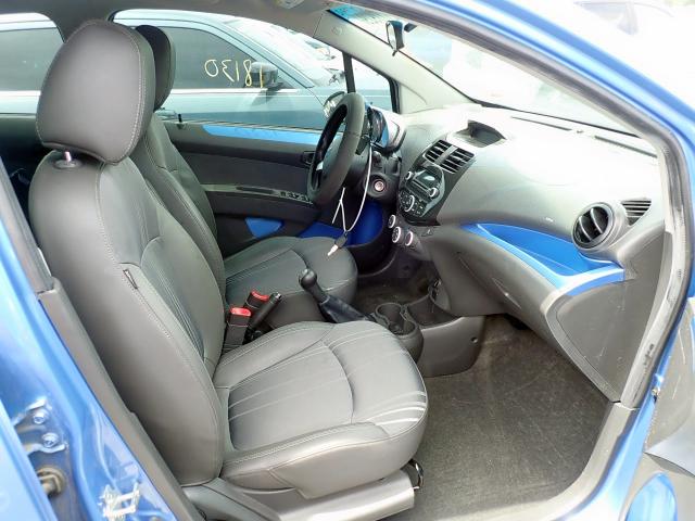 KL8CA6S99EC505025 - 2014 CHEVROLET SPARK LS BLUE photo 5