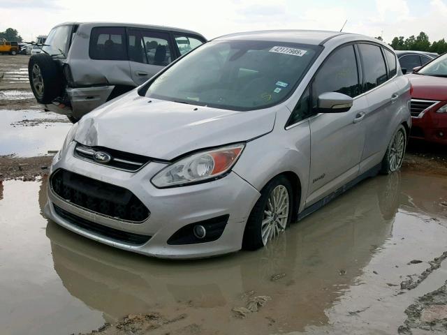 1FADP5BU2EL506435 - 2014 FORD C-MAX SEL SILVER photo 2