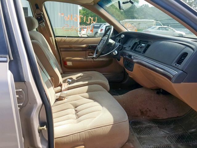 2MELM74W2SX687994 - 1995 MERCURY GRAND MARQ TAN photo 5