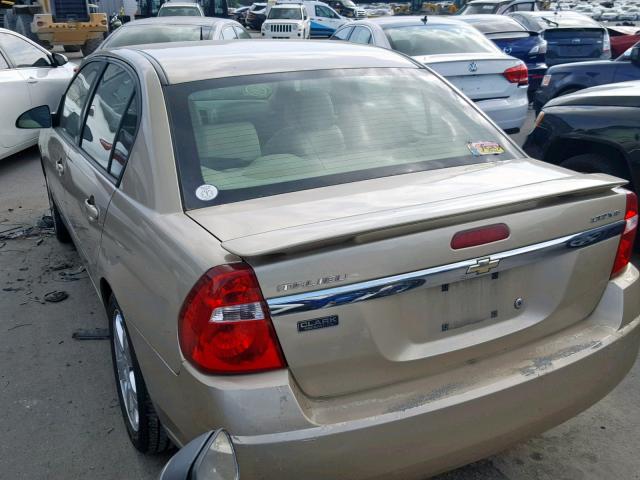 1G1ZU53886F217109 - 2006 CHEVROLET MALIBU LTZ 金色 照片 3