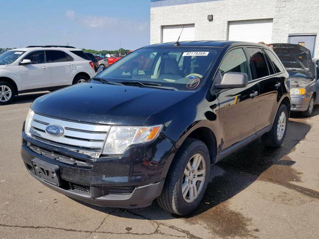 2FMDK36C88BA08836 - 2008 FORD EDGE SE BLACK photo 2