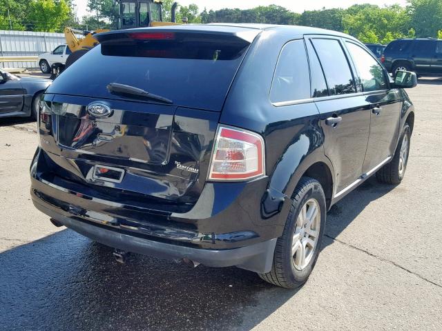 2FMDK36C88BA08836 - 2008 FORD EDGE SE BLACK photo 4