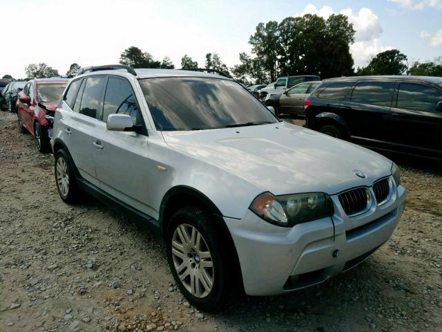 WBXPA93466WG74745 - 2006 BMW X3 3.0I SILVER photo 1