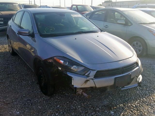 1C3CDFBBXFD351457 - 2015 DODGE DART SXT GRAY photo 1