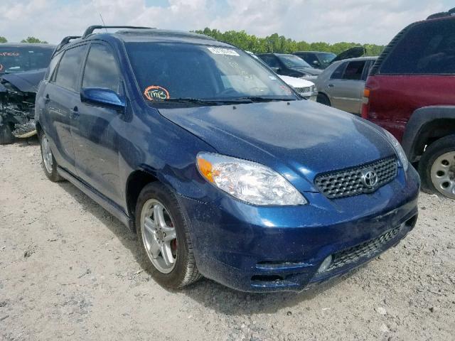 2T1KR32E74C249271 - 2004 TOYOTA MATRIX XR BLUE photo 1