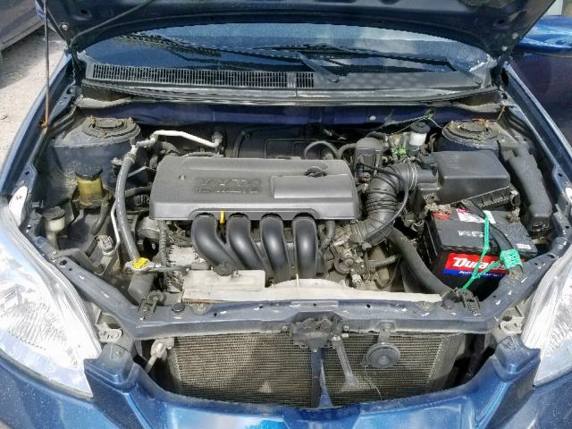 2T1KR32E74C249271 - 2004 TOYOTA MATRIX XR BLUE photo 7