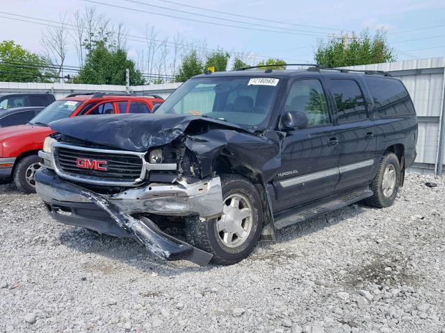 1GKFK16Z75J126328 - 2005 GMC YUKON XL K BLACK photo 2