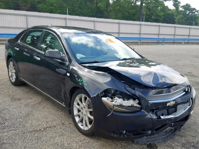 1G1ZK577684245867 - 2008 CHEVROLET MALIBU LTZ შავი ფოტო 1