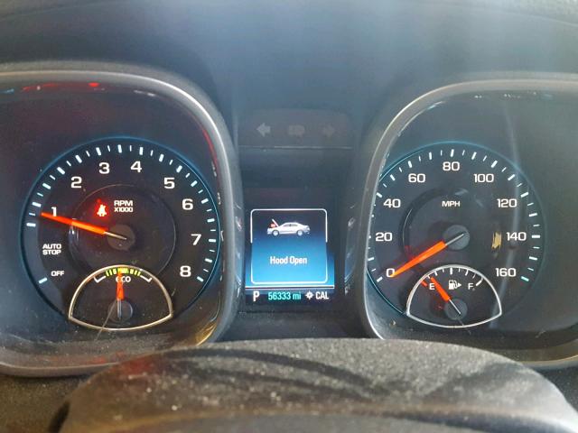 1G11D5RR3DF101195 - 2013 CHEVROLET MALIBU 1LT 灰色 照片 8