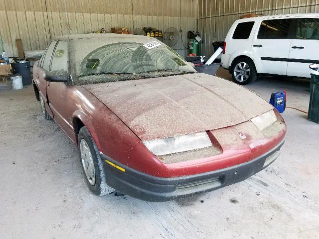 1G8ZG5494NZ230288 - 1992 SATURN SL1 MAROON photo 1