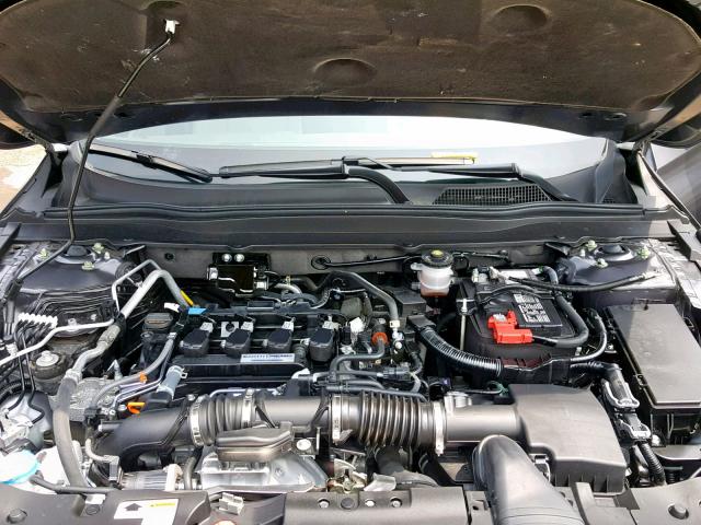 1HGCV1F59JA093296 - 2018 HONDA ACCORD EXL GRAY photo 7