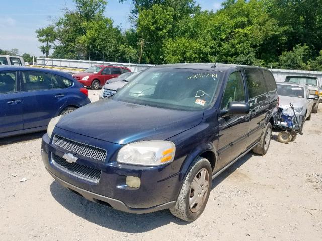 1GNDV23107D153782 - 2007 CHEVROLET UPLANDER L ლურჯი ფოტო 2