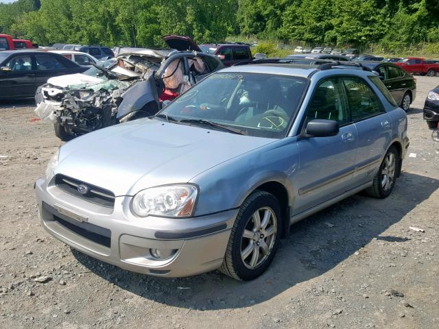 JF1GG68595G815377 - 2005 SUBARU IMPREZA OU BLUE photo 2