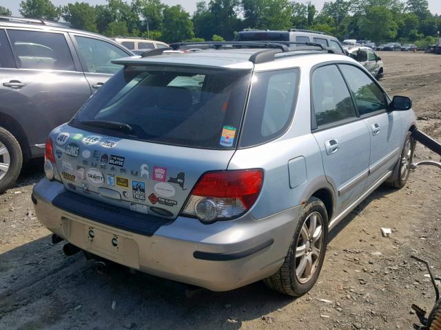 JF1GG68595G815377 - 2005 SUBARU IMPREZA OU BLUE photo 4