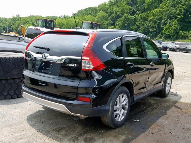 2HKRM4H77GH693800 - 2016 HONDA CR-V EXL BLACK photo 4