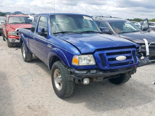 1FTYR44U86PA14922 - 2006 FORD RANGER SUP PURPLE photo 1