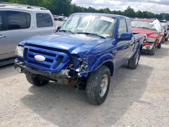 1FTYR44U86PA14922 - 2006 FORD RANGER SUP PURPLE photo 2