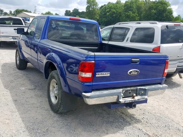 1FTYR44U86PA14922 - 2006 FORD RANGER SUP PURPLE photo 3