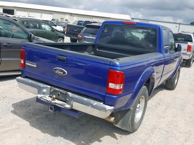 1FTYR44U86PA14922 - 2006 FORD RANGER SUP PURPLE photo 4