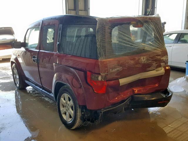 5J6YH2H73BL003088 - 2011 HONDA ELEMENT EX MAROON photo 3